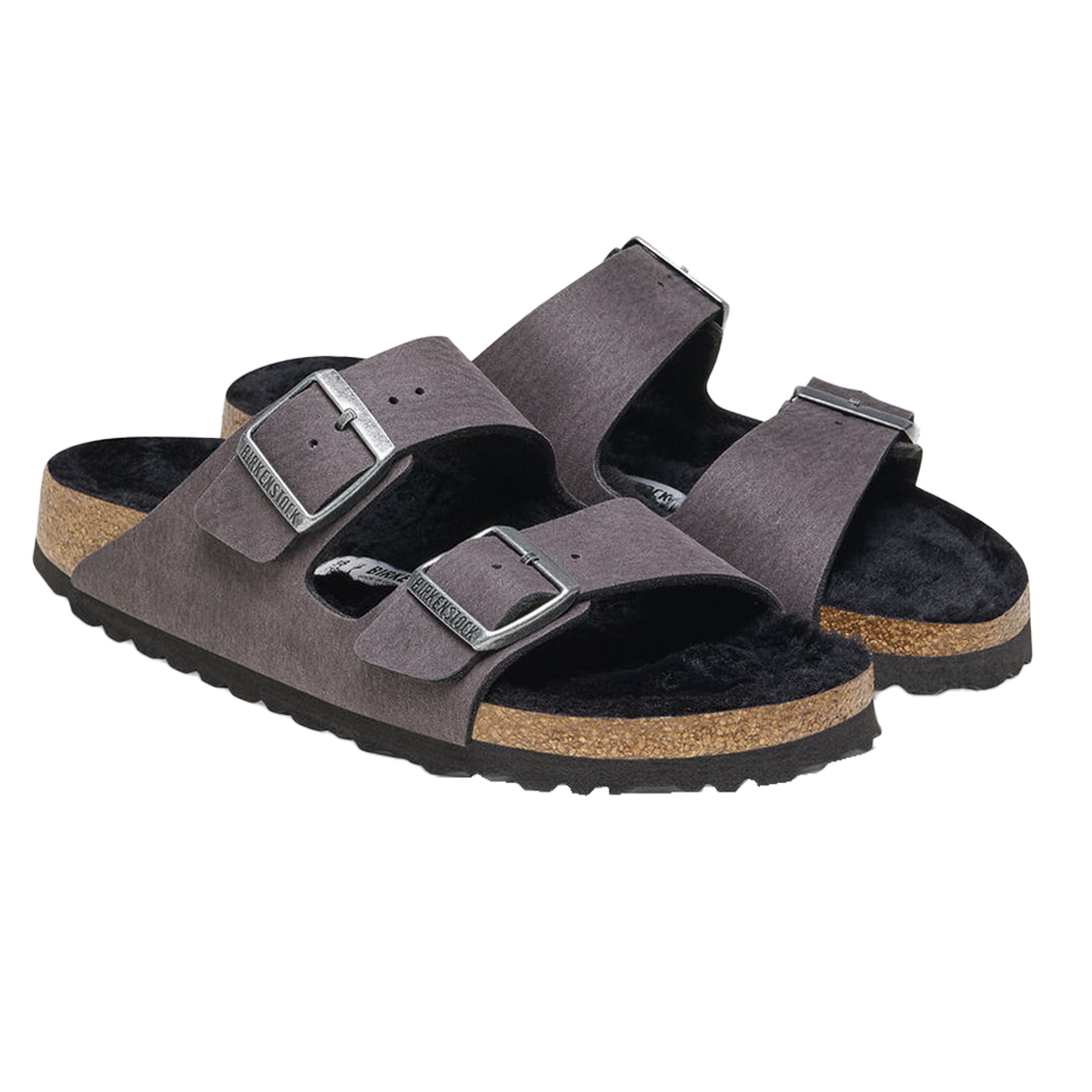 Arizona Shearling Synthetics Desert Dust Black Narrow Fit