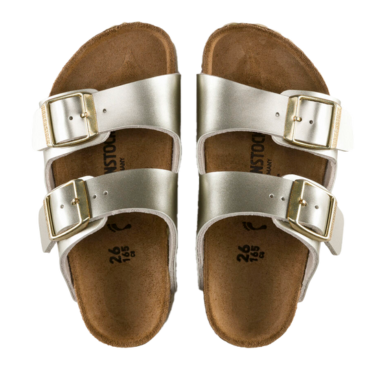Arizona Kids Birko-Flor Electric Metallic Gold