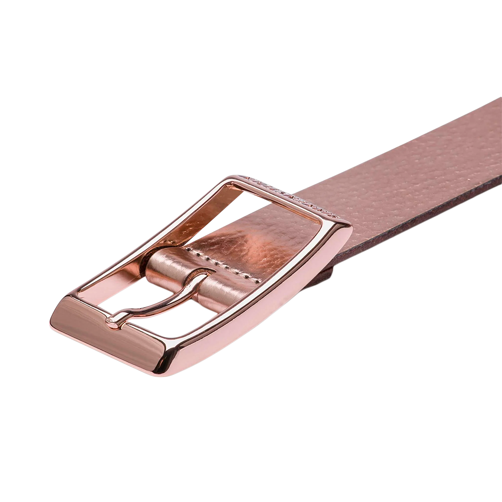 Cinturón Illinois Rose Gold Metallic