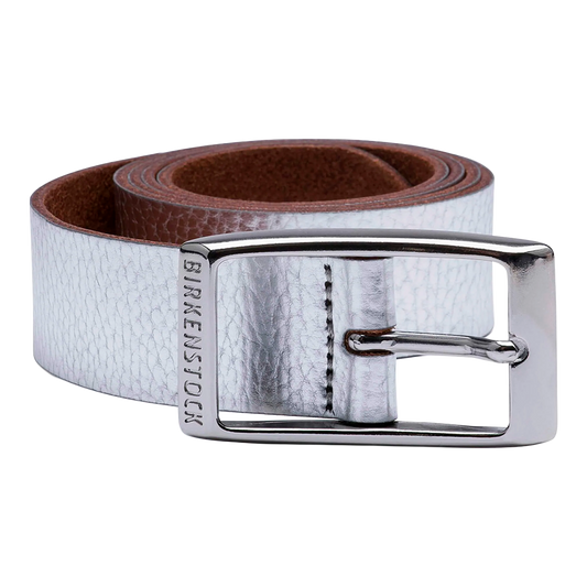 Cinturón Illinois Silver Metallic