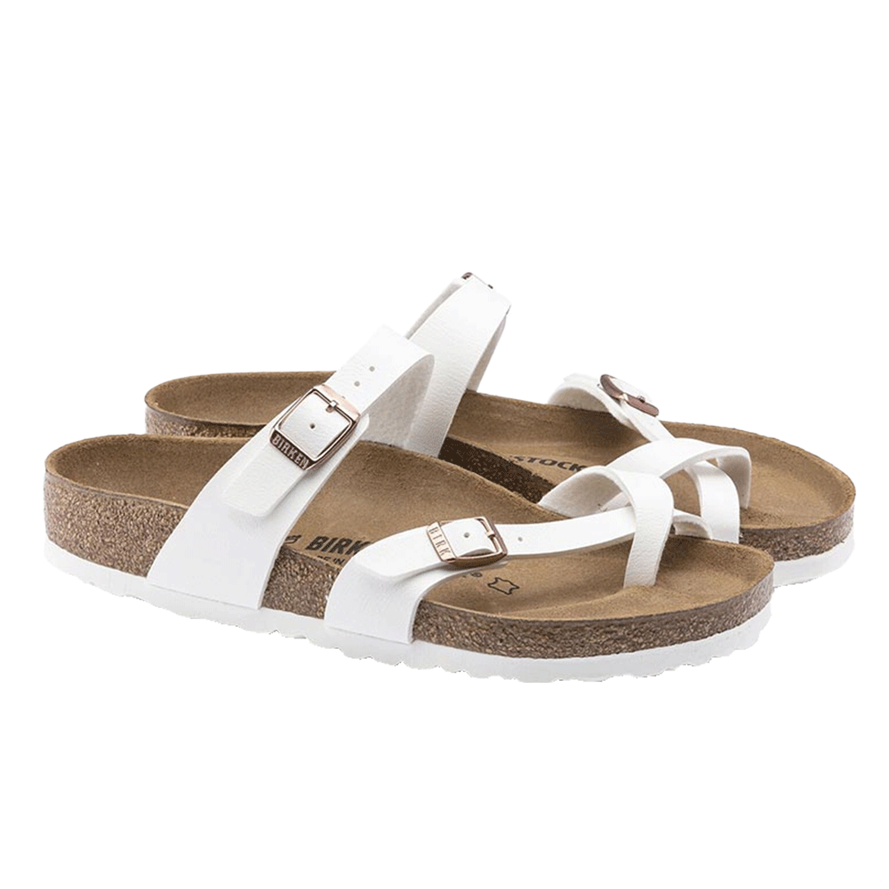 Mayari Birko Flor White Regular Fit