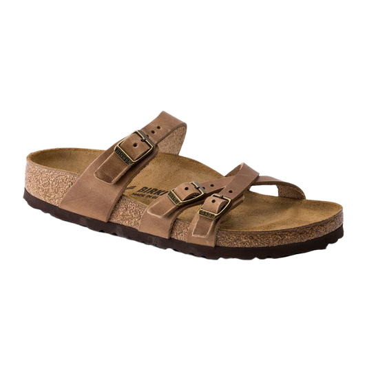 Franca Natural Leather Oiled Tabacco Brown Regular Fit