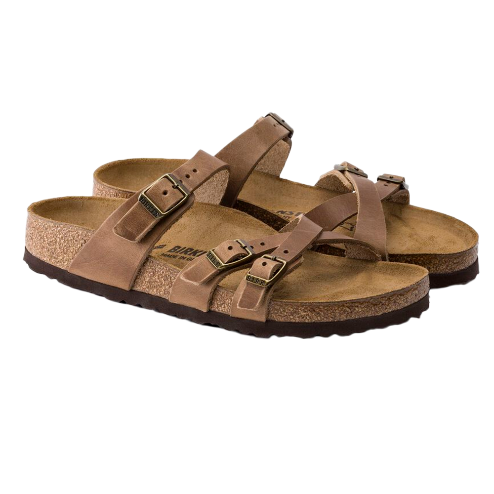 Franca Natural Leather Oiled Tabacco Brown Regular Fit