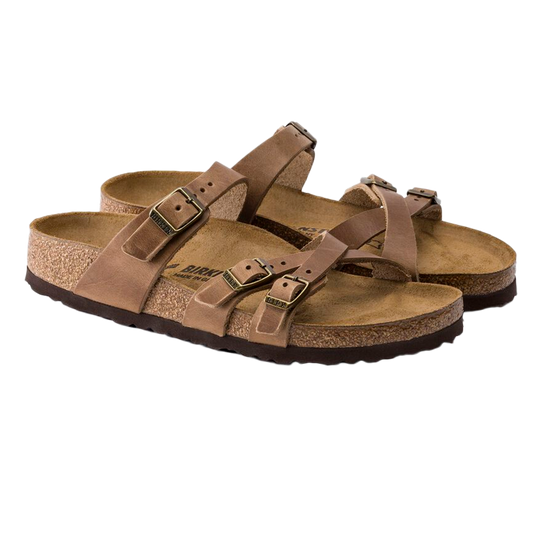 Franca Natural Leather Oiled Tabacco Brown Regular Fit