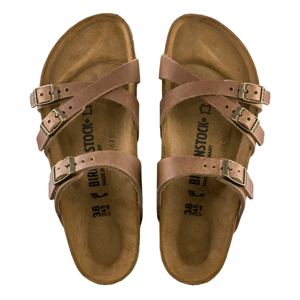 Franca Natural Leather Oiled Tabacco Brown Regular Fit