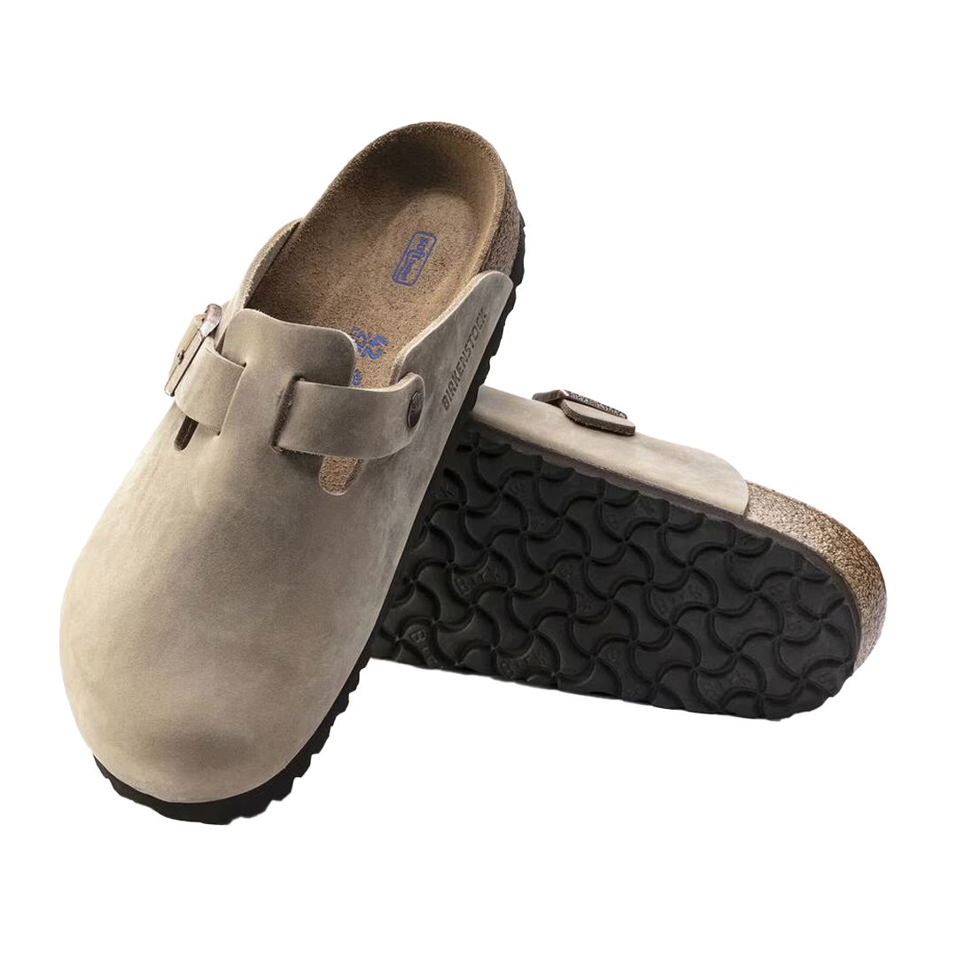 Boston Soft Footbed Oiled Leather Tobacco Brown Regular Fit