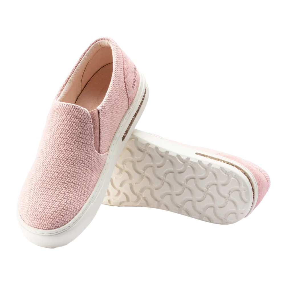 Oswego Suede Canvas Soft Pink Narrow Fit