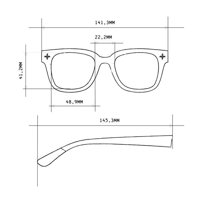 Lentes de Sol Unisex Giovanni Azul Okkia