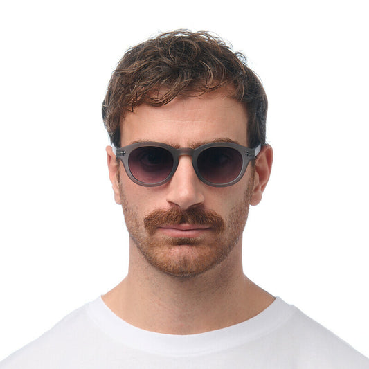 Lentes de Sol Unisex Milano Gris y Negro Okkia