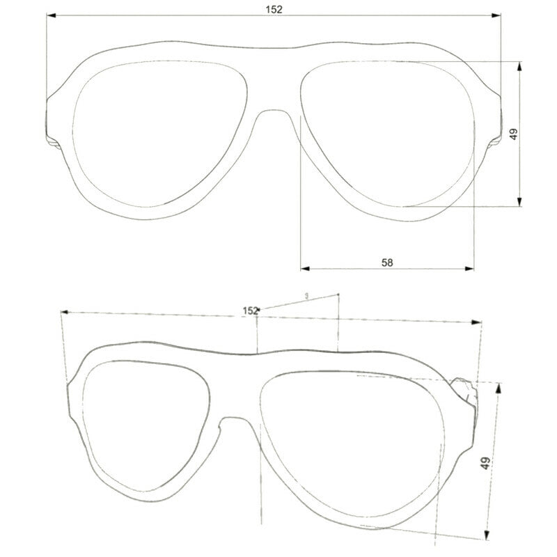 Lentes de Sol para Mujer Florida Negro Seletti x Okkia