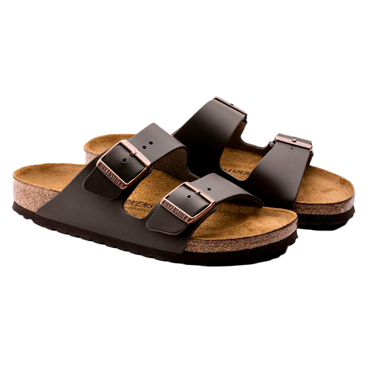 Arizona Natural Leather Dark Brown Regular Fit