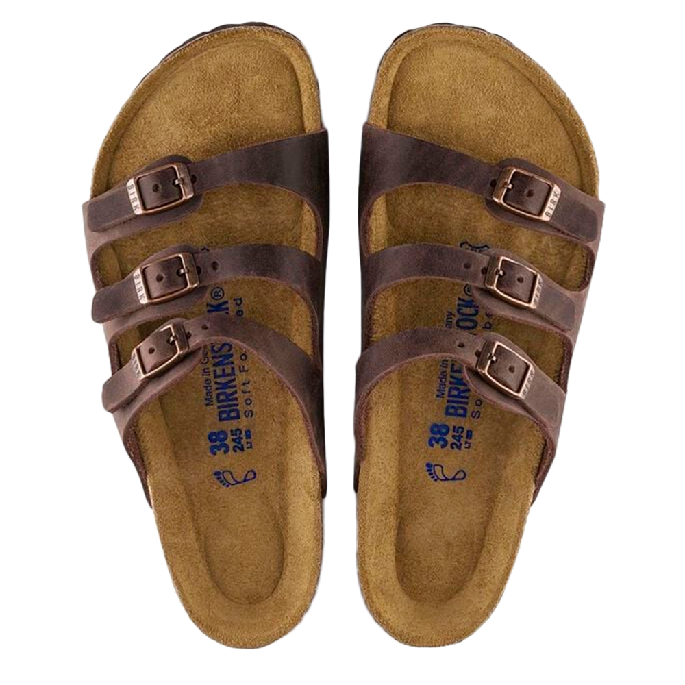 Florida Soft Footbed Oiled Leather Habana Regular Fit