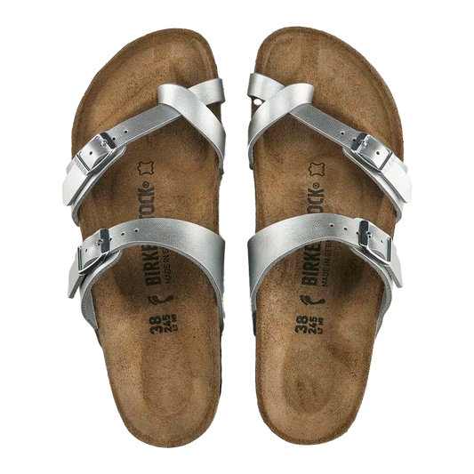 Mayari Birko Flor Silver Narrow Fit