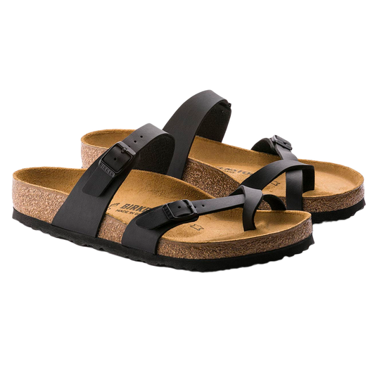 Mayari Birko Flor Black Regular Fit