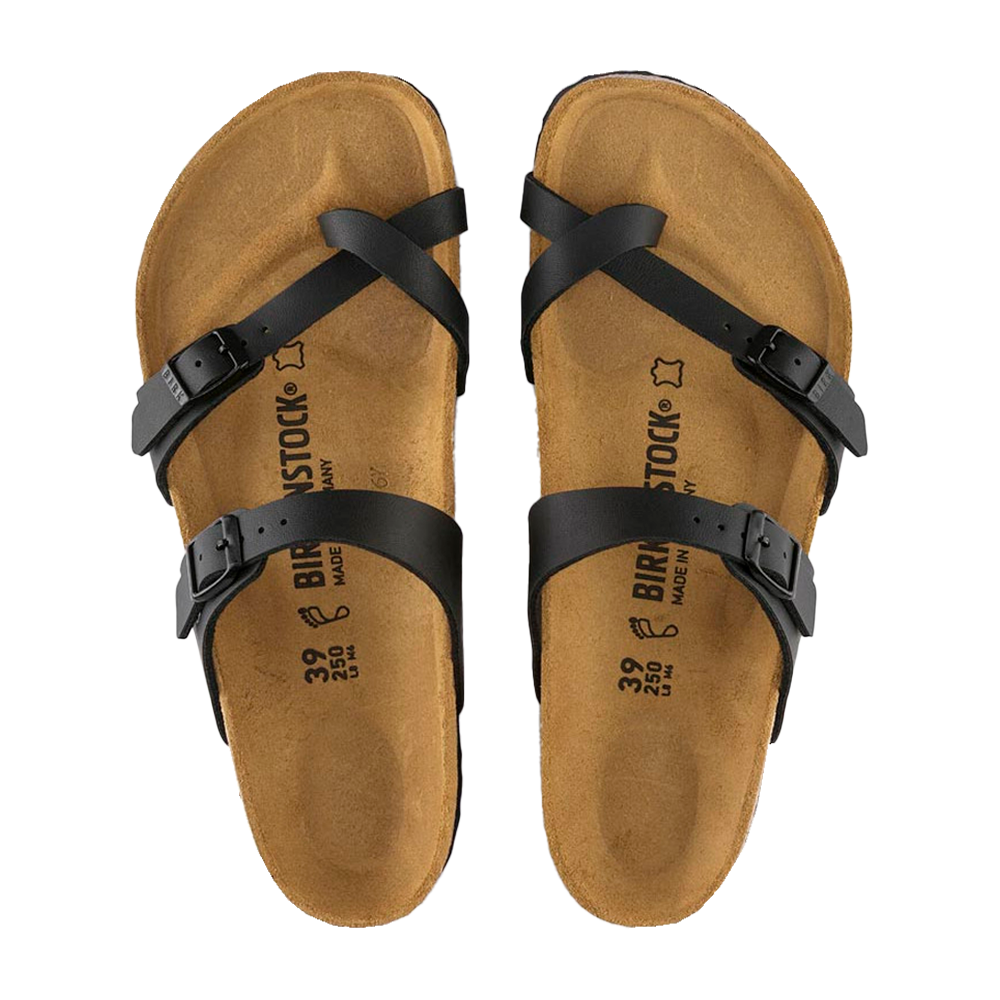 Mayari Birko Flor Black Regular Fit