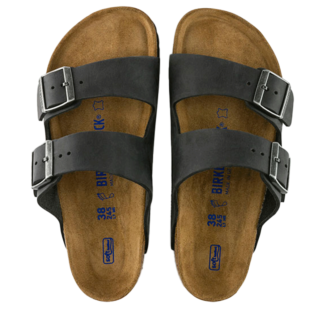 Arizona Soft Oiled-Ltr Black Regular Fit