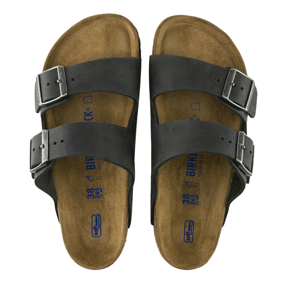 Arizona Soft Oiled-Ltr Black Narrow Fit