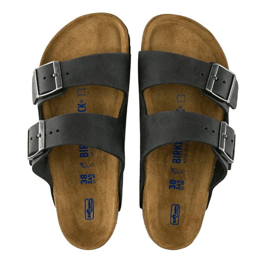 Arizona Soft Oiled-Ltr Black Narrow Fit