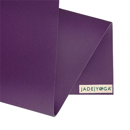 Jade Yoga Travel Mat Extra Long Purple