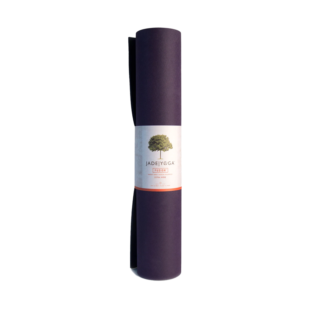 Jade Yoga Mat Fusion XW Midnight Blue / Purple