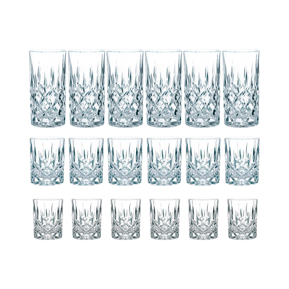 Vasos Noblesse Nachtmann (set de 18)