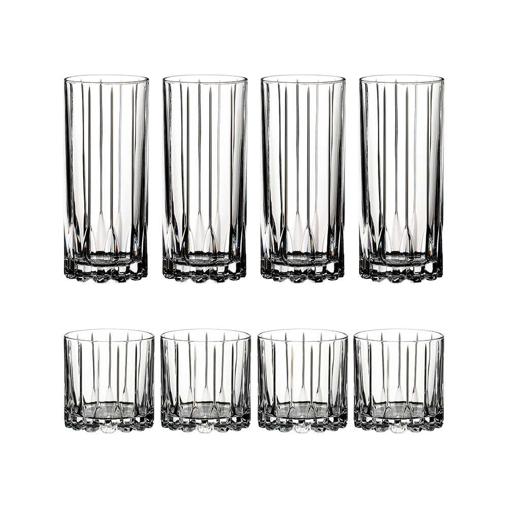 Riedel Vaso Rocks y Highball (set de 8)