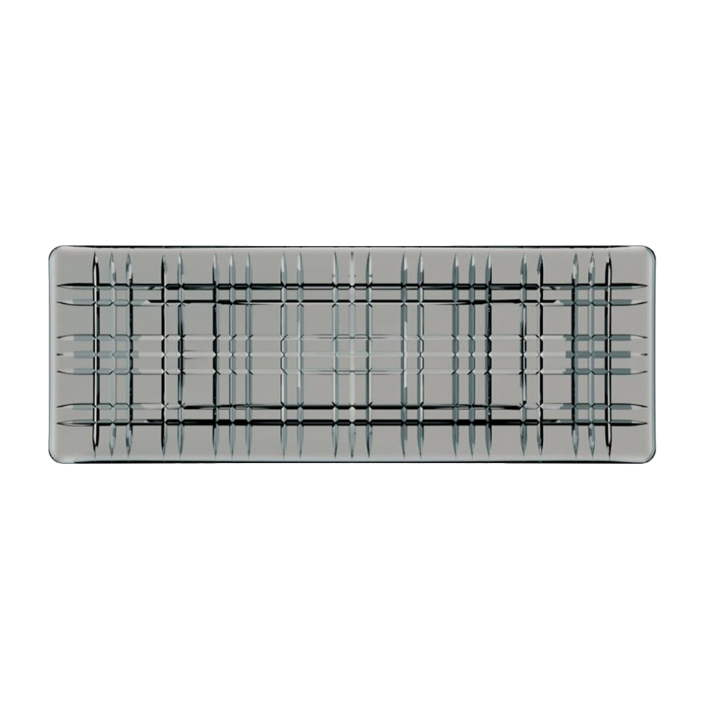 Plato Rectangular Square Smoke Grey
