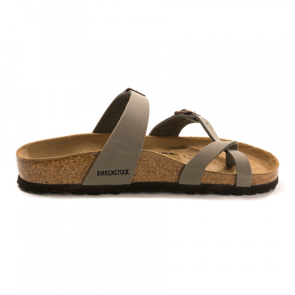 Mayari Birko Flor Nubuck Stone Regular Fit