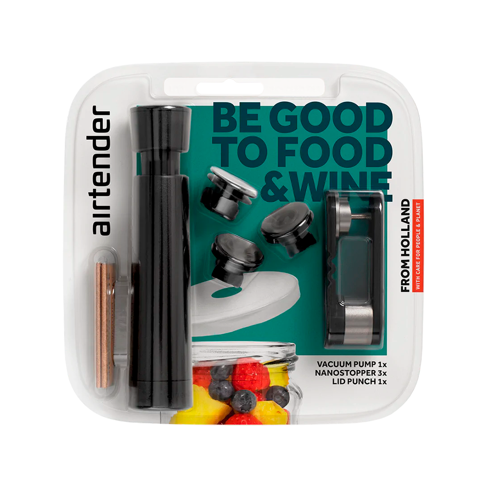 Airtender Food & Wine Vacuum (set de 5)