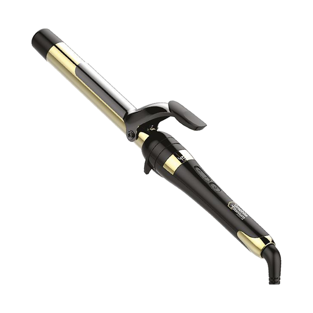 Rizador Babyliss Pro Graphite Titanium Iónico Spring de 1"