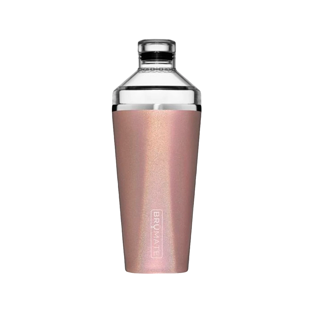 Brümate Shaker Pint Glitter Rose Gold 20oz