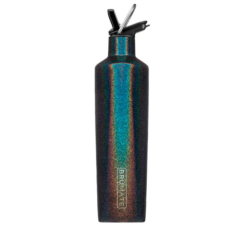 Brümate ReHydration Bottle Glitter Charcoal 25oz