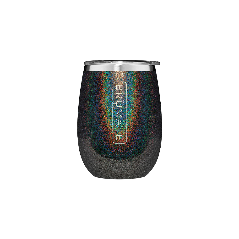 Brümate Uncork'd XL Glitter Charcoal 14oz