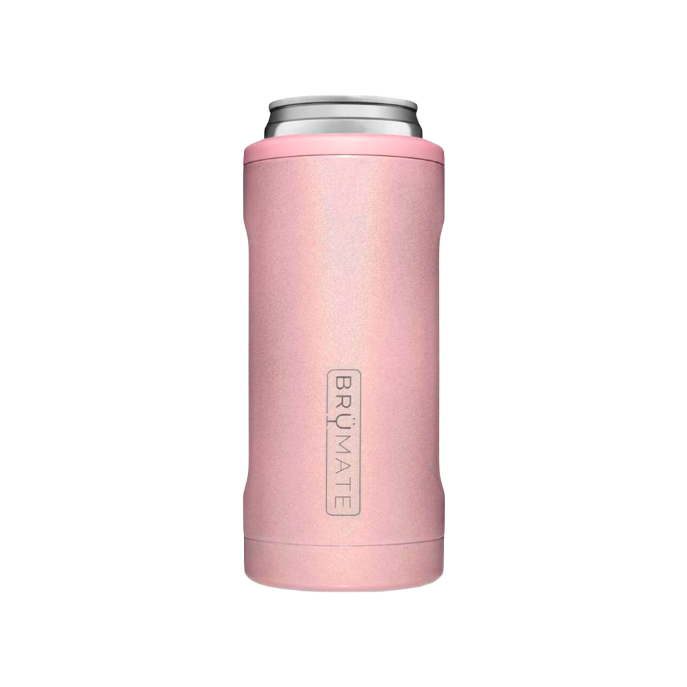 Brümate Hopsulator Slim Glitter Blush 12oz