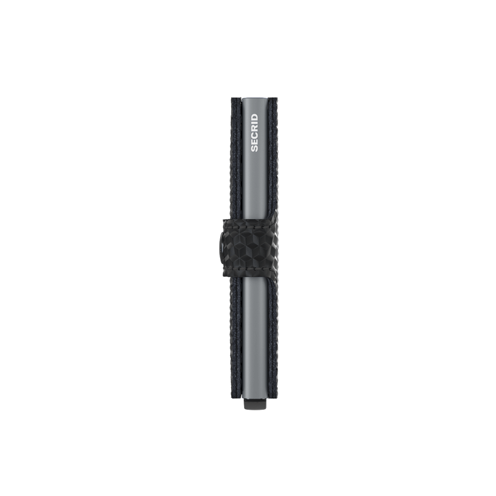 Miniwallet Cubic Black-Titanium