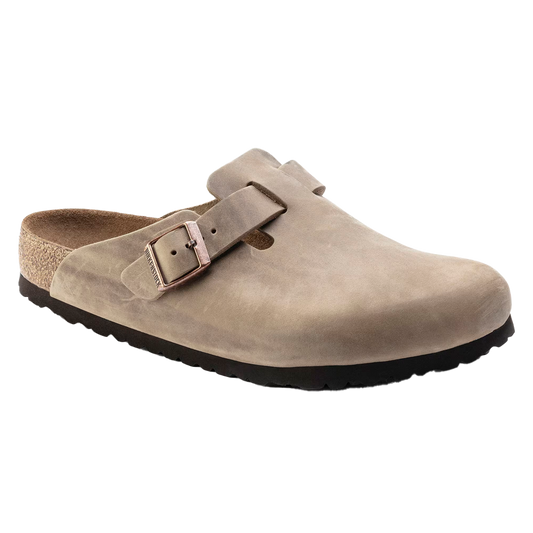 Boston Soft Footbed Oiled Leather Tobacco Brown Regular Fit