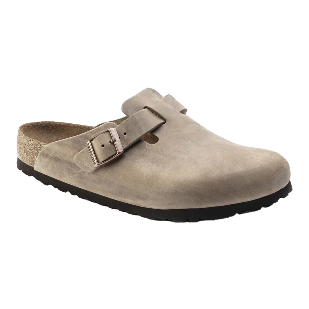 Boston Soft Footbed Oiled Leather Tobacco Brown Regular Fit