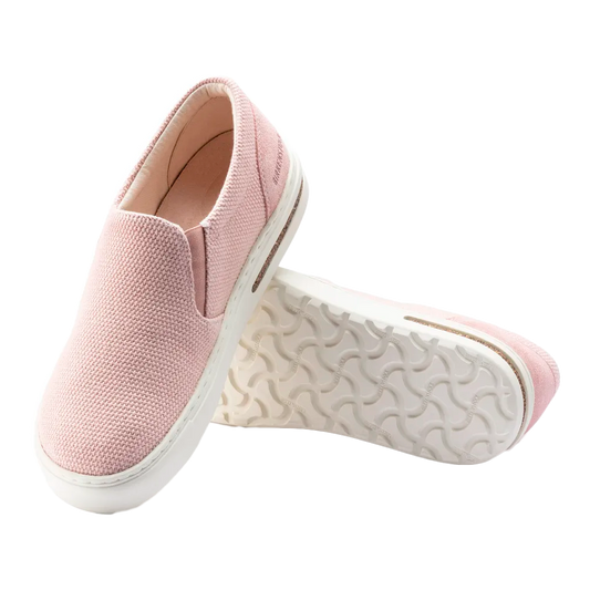 Oswego Suede Canvas Soft Pink Narrow Fit