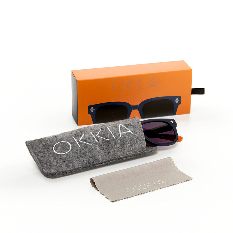 Lentes de Sol Unisex Giovanni Midnight Okkia