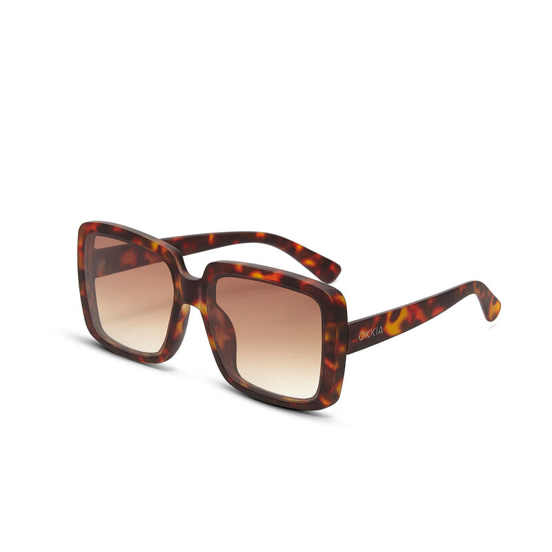 Lentes de Sol para Mujer Alessia Marrón Okkia