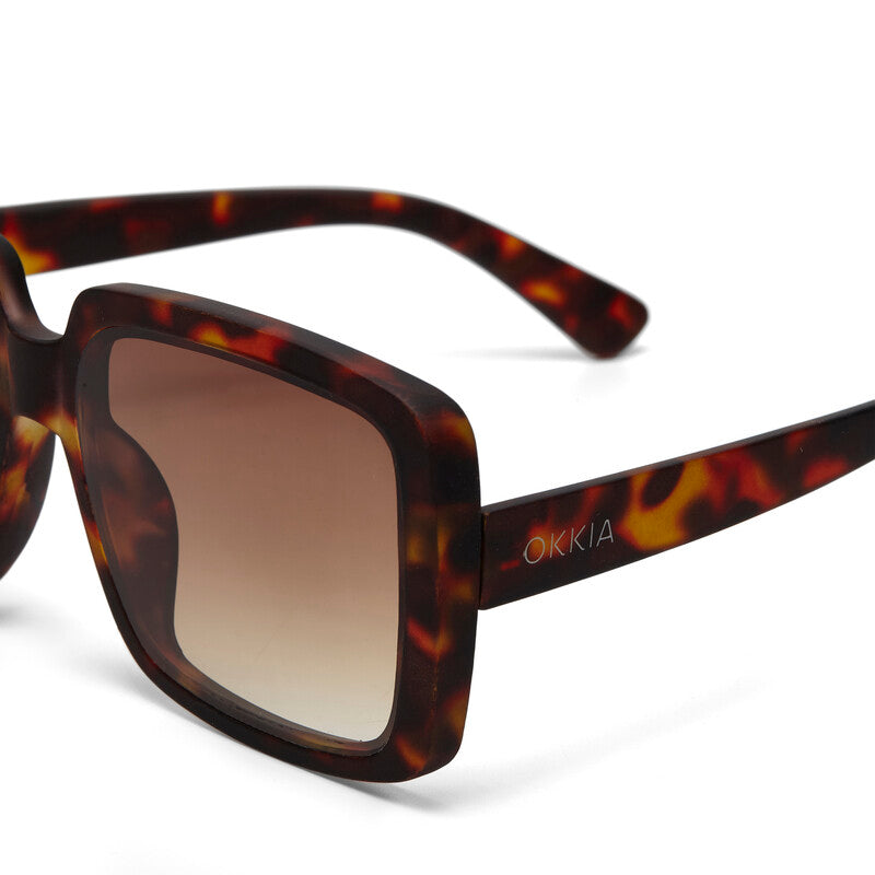 Lentes de Sol para Mujer Alessia Marrón Okkia