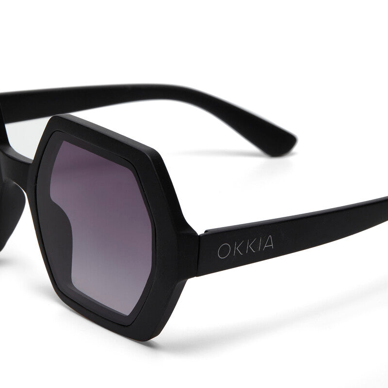 Lentes de Sol para Mujer Emma Negro Okkia