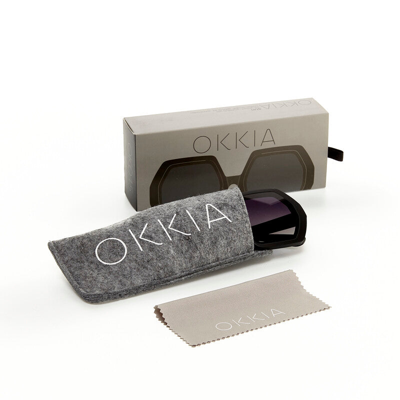 Lentes de Sol para Mujer Emma Negro Okkia