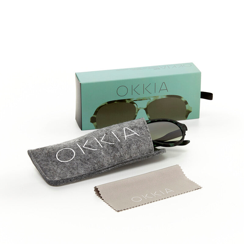 Lentes de Sol Unisex Alessio Verde Okkia
