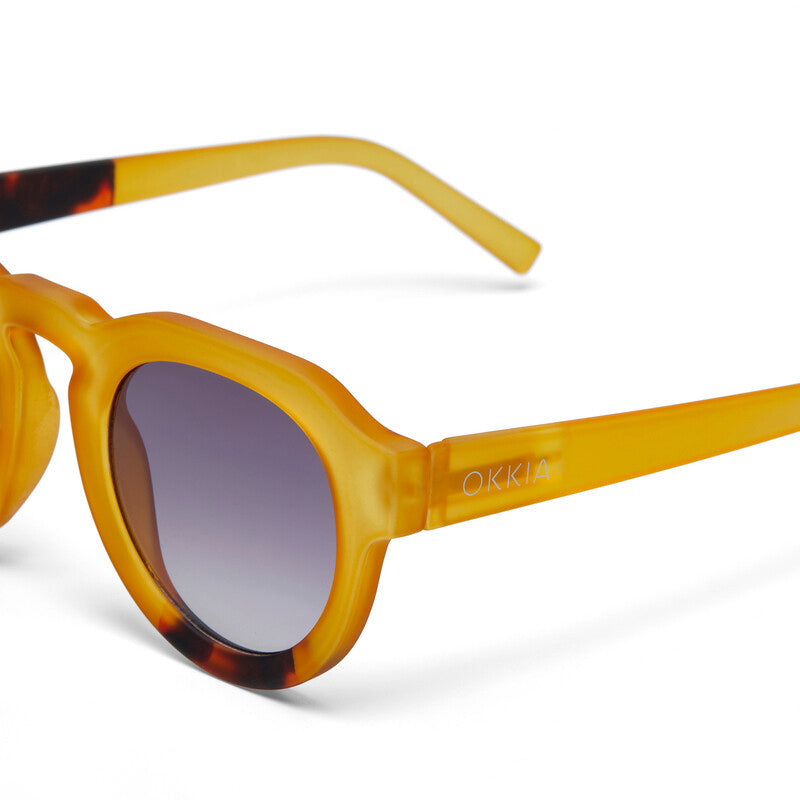 Lentes de Sol Unisex Zeno Amarillo y Negro Okkia