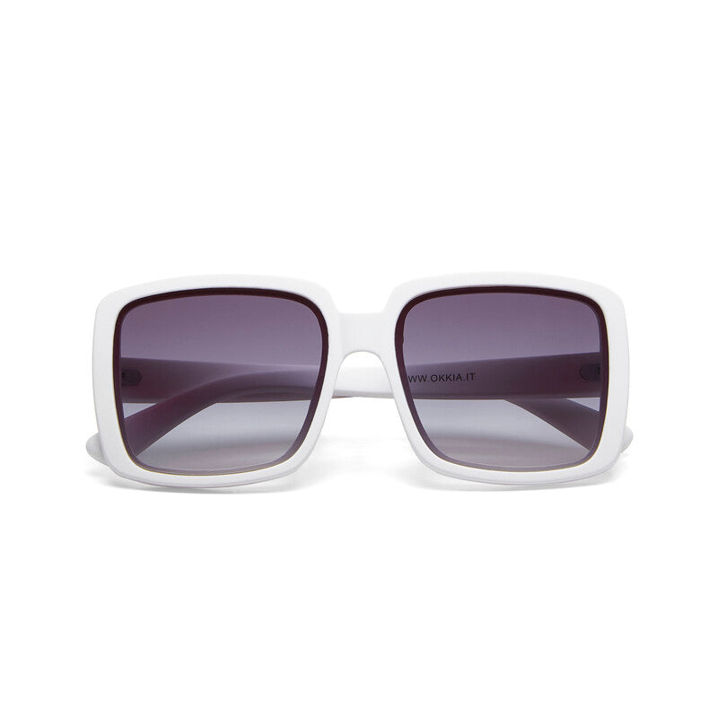 Lentes de Sol para Mujer Alessia Blanco Okkia
