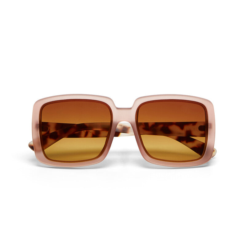 Lentes de Sol para Mujer Alessia Rosa y Marrón Okkia