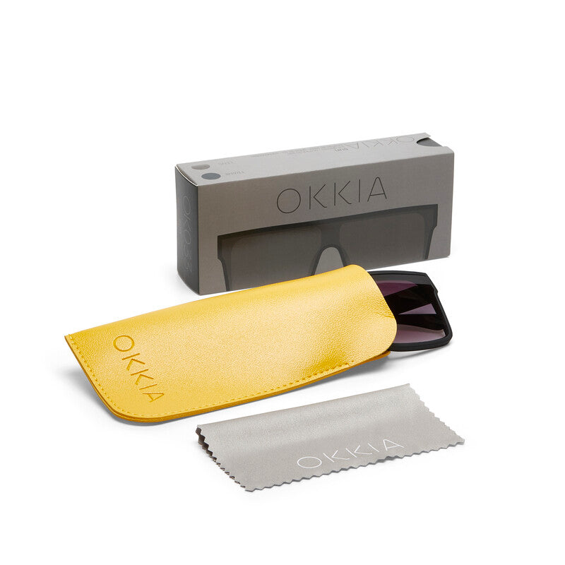 Lentes de Sol Unisex Tokyo Negro Okkia