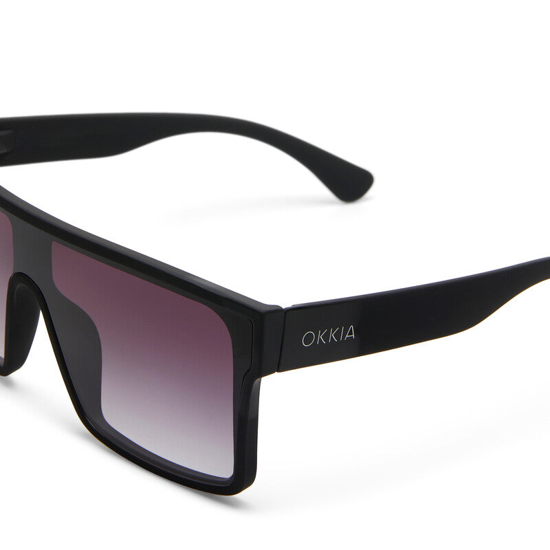 Lentes de Sol Unisex Tokyo Negro Okkia