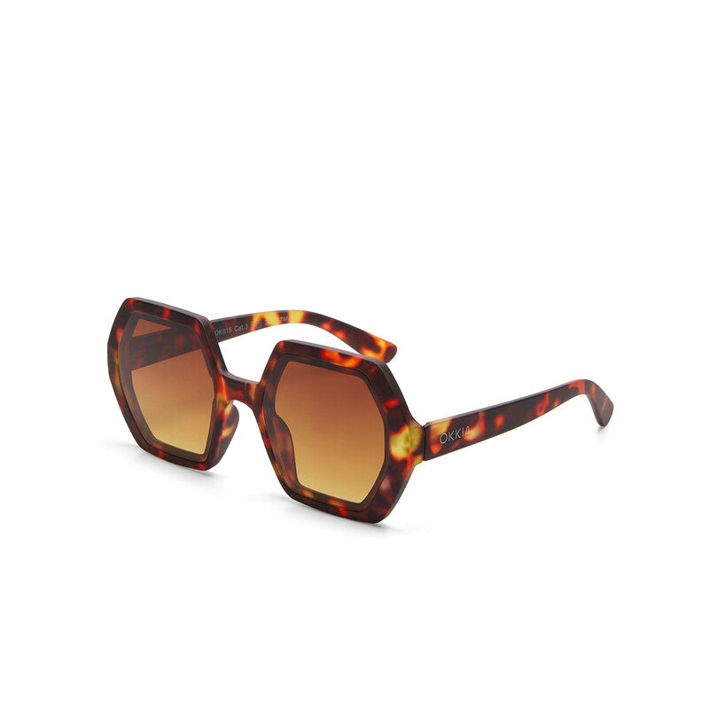 Lentes de Sol para Mujer Emma Marrón Okkia